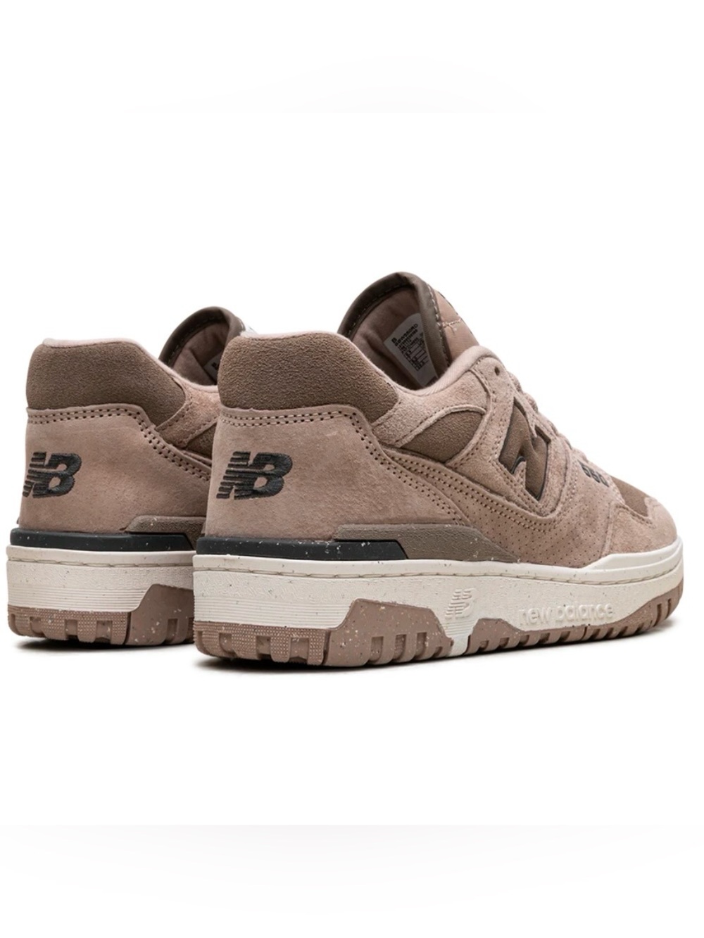 New Balance 550 Mushroom Suede Sneakers BBW550RD | Women’s 8 NWOT - Picture 6 of 12